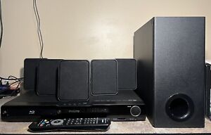 Philips HTS3051B/F7 Blu-Ray 5.1 Home Theater System w/Remote Black Tested