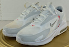 Nike Womens Air Max Bolt White/Metallic/Red Running Shoes Size 8 -Flaws-