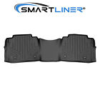 SMARTLINER Custom Fit Floor Mats 2nd Row Black For Armada - QX56 - QX80 (For: INFINITI QX80)