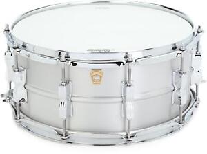 Ludwig Acro Aluminum Snare Drum - 6.5 x 14-inch - Brushed