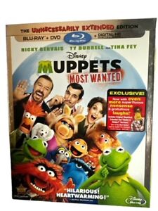 Muppets Most Wanted (Blu-ray/DVD, Digital 2-Disc) Unnecessarily Extended Edition