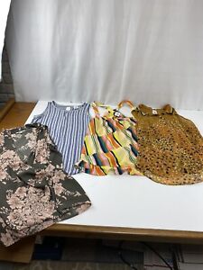 Cabi Women's LOT of 4 Size Small Tops Blouses