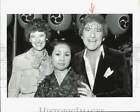 1980 Press Photo Soupy Sales, Joan Johnson, Judy Duncan at Shiro of Japan