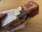 Stabilized wood hybrid Maple Burl Epoxy Knife Scales Block Blank Pen Hmb21