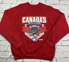 Toronto Blue Jays Vintage Sweatshirt 1993 Canadas First World Series Red Sz L/M