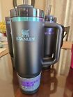 NEW BLACK CHROMA Stanley Cup 30oz Quencher H2.0 FlowState Tumbler Cup - Limited