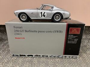 * CMC 1/18 FERRARI 250 GT BERLINETTA PASSO CORTO (SWB) (1961) DIECAST *ST