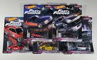 2021 Hot Wheels Fast & Furious Fast Rewind Complete Set  Set Of 5