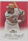 2012 Topps Tribute Willie Stargell Partial Rainbow Red 3/5 Gold Green Orange #99