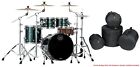 Mapex Saturn Evolution Fusion Maple Brunswick Green Drums & Bags 20_10_12_14 NEW
