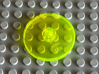 LEGO TrNeonGreen Round Dish ref 3960 / set 6982 9320 6956 6958 6979 6938