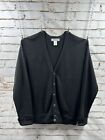 Cypress Links Vintage Black Cardigan Sweater Men’s Size Large
