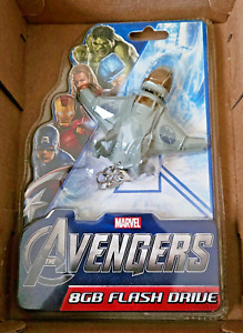SAKAR 18143-BB Marvel Avengers S.H.I.E.L.D. QUINJET 8GB USB Flash Drive MISP new