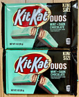Lot of 2: Kit Kat Duos MINT DARK CHOCOLATE KING SIZE, 3oz ea
