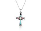Montana Silversmiths Necklace Womens Faith Beaming Cross 19