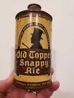 Old Topper Snappy Ale Cone Top  Beer Can J Spout Rochester Brewing  Rochester NY