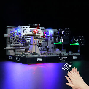 BrickBling LED Light Kit for LEGO Death Star Trench Run 75329 (Sound Control)