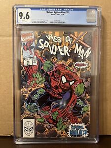 Web of Spider-Man #70 - 1990 - 1st Appearance of Spider-Hulk CGC 9.6 White Pages