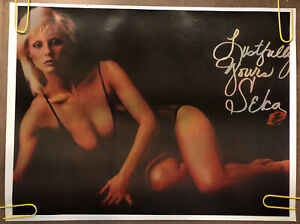 Original Vintage Poster Lustfully Yours Seka Sexy Woman Pin Up Lady Seductive