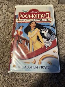 New ListingPocahontas II VHS Journey To A New World Walt Disney Studios