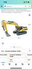 DDLONGDD Toy Excavator Metal Excavator Model -1:50 Scale Realistic