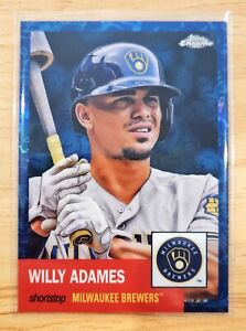 New ListingWilly Adames Toile White/Blue Refractor /199 - 2022 Topps Chrome Platinum