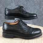 Bostonian Shoes Mens 10.5 M Classic Dress Plain Oxford 22721 Black Leather Italy