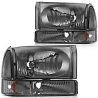 Headlights For 00-04 Ford Excursion 99-04 Ford F-250/350/450/550 Super Duty Pair (For: 2002 Ford F-350 Super Duty Lariat 7.3L)