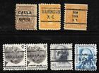 New ListingUnited States USA Precancels Packet of 7 Stamps US Country Collection used