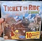 Ticket To Ride Europe Board Game Factory Sealed *FAST SHIP*