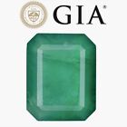 7.75 Ct GIA CERTIFIED Natural Emerald Octagon Shape Faceted Loose Gemstone