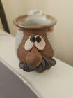New ListingVintage Art Pottery 3D Face Mustache Mug Artist Signed Stoneware Coffee
