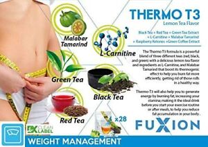 FuXion Thermo T3 -Raspberry Ketones-Transer Fat to Energy-28 Sachets-EXP:08/2024