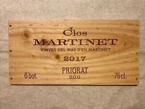1 Rare Wine Wood Panel Clos Martinet Vintage CRATE BOX SIDE 9/22 646