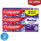 Colgate Max Fresh Knockout Toothpaste; Whitening Toothpaste with Mini Breath';