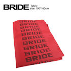Red/Black JDM Bride Fabric Cloth For Car Seat Panel Armrest Decoration 1M×1.6M