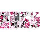 Mickey & Friends - Minnie Loves Pink Peel And Stick Disney Wall Decals RMK2180SC