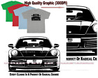 911 German Vintage Model Sports Car Radical Change Digirods T Shirt - 4 Colors