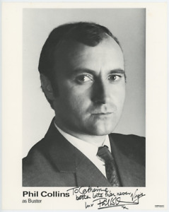 Phil Collins Genesis Autographed Signed Original 8x10 Photo AMCo COA 24688