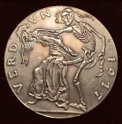 1917 Verdun: And Quietly Flows the Rhine Satirical Souvenir Medal