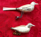 Two Large Blown Glass Clip On Bird Ornaments Germany 6