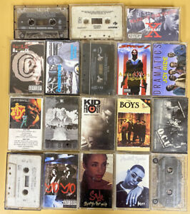 Lot 18 Rap Cassettes 1990s Chubster Da Bomb O.C.U. Kid Frost, Spice 1