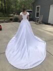 wedding dress size 4 pre owned