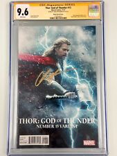 New ListingChris Hemsworth SIGNED Thor GOT #13 (2013) Movie Photo Cover AUTO CGC 9.6 SS