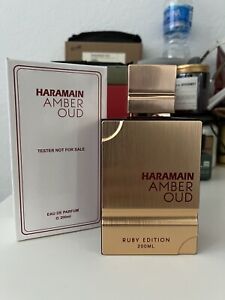 Al Haramain Unisex Amber Oud Ruby Edition EDP 200ml 6.8 oz Fragrances TESTER