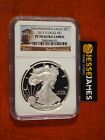2012 S PROOF SILVER EAGLE NGC PF70 ULTRA CAMEO FROM THE SAN FRANCISCO SET