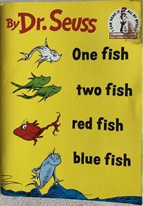 ONE FISH TWO FISH RED FISH BLUE FISH (Paperback, 1987) by Dr. Seuss - Pre-owned