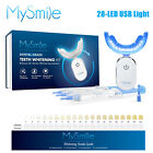 MySmile 35%CP 3X3ML Teeth Whitening Gel Kit with 28LED USB Light Tray Tiktok Hot