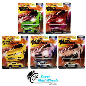 Hot Wheels 2022 Fast & Furious L Case Set of 5 Cars [In-Stock]