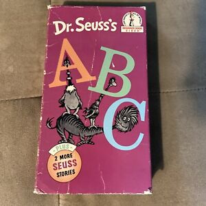 Dr. Seuss ABC (VHS, 1994)